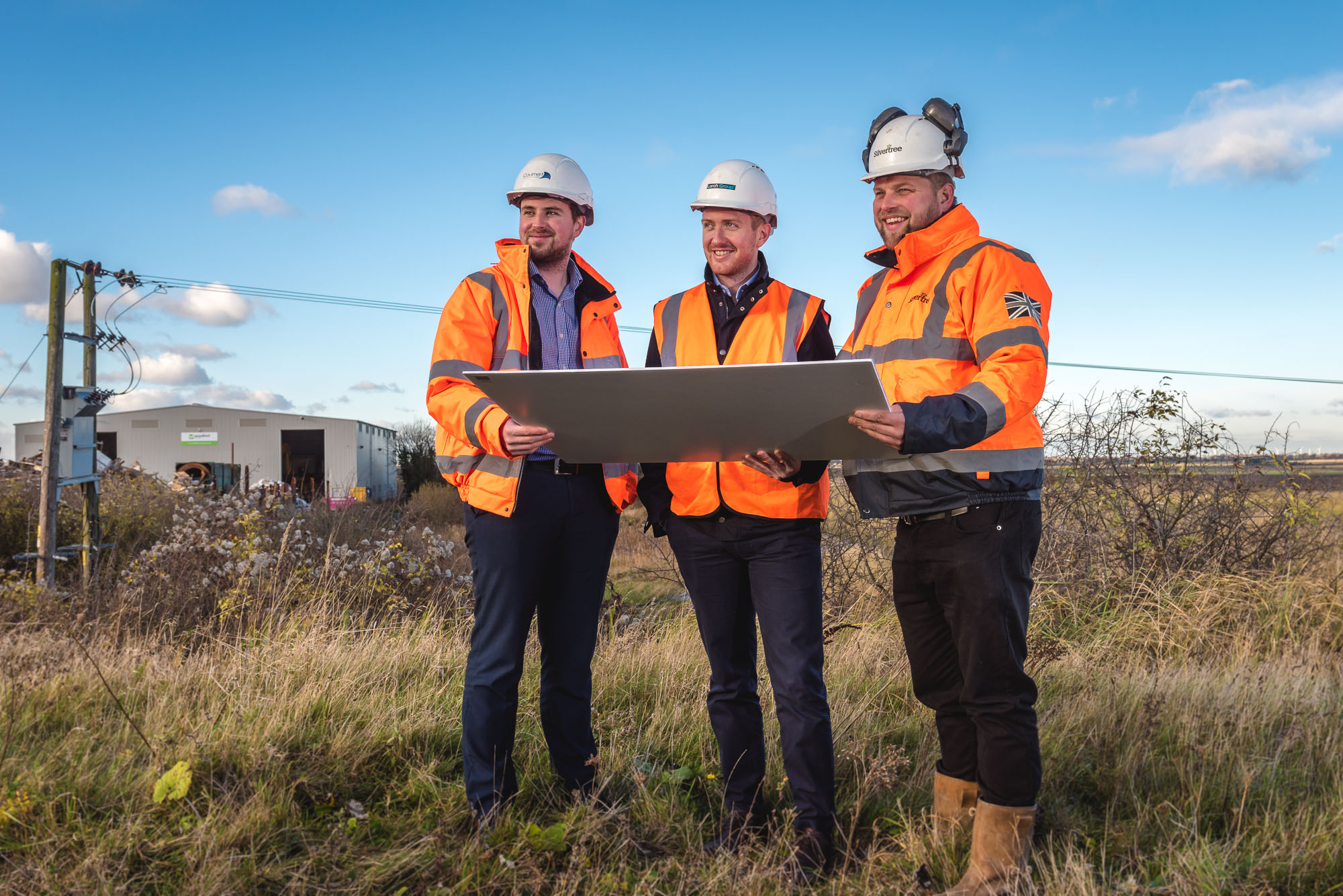 Hard hats and high vis: PR photography Peterborough