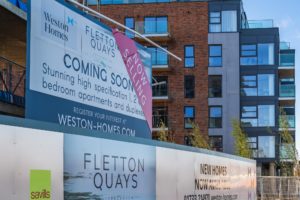 peterborough construction photographer fletton quays